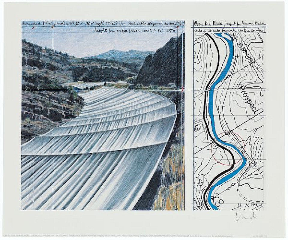 Christo, Over The River XI