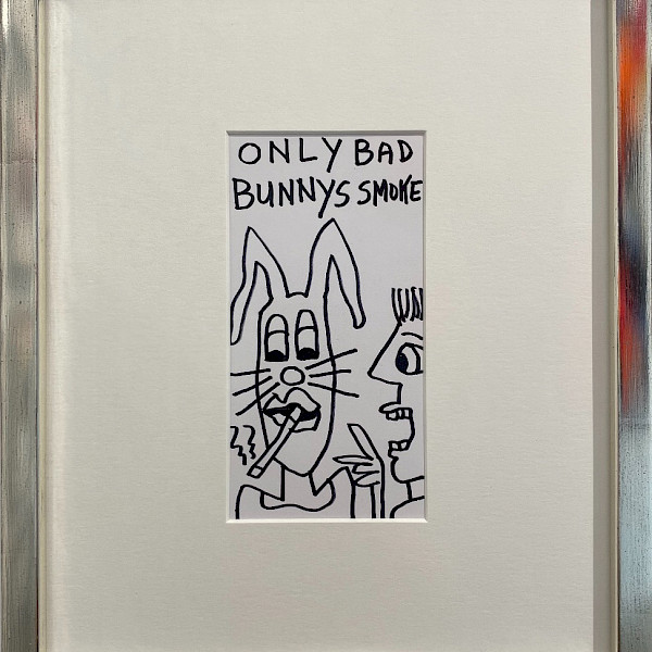 ONLY BAD BUNNYS SMOKE