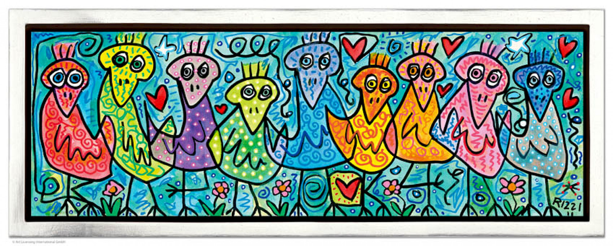 Birds of a beautiful color