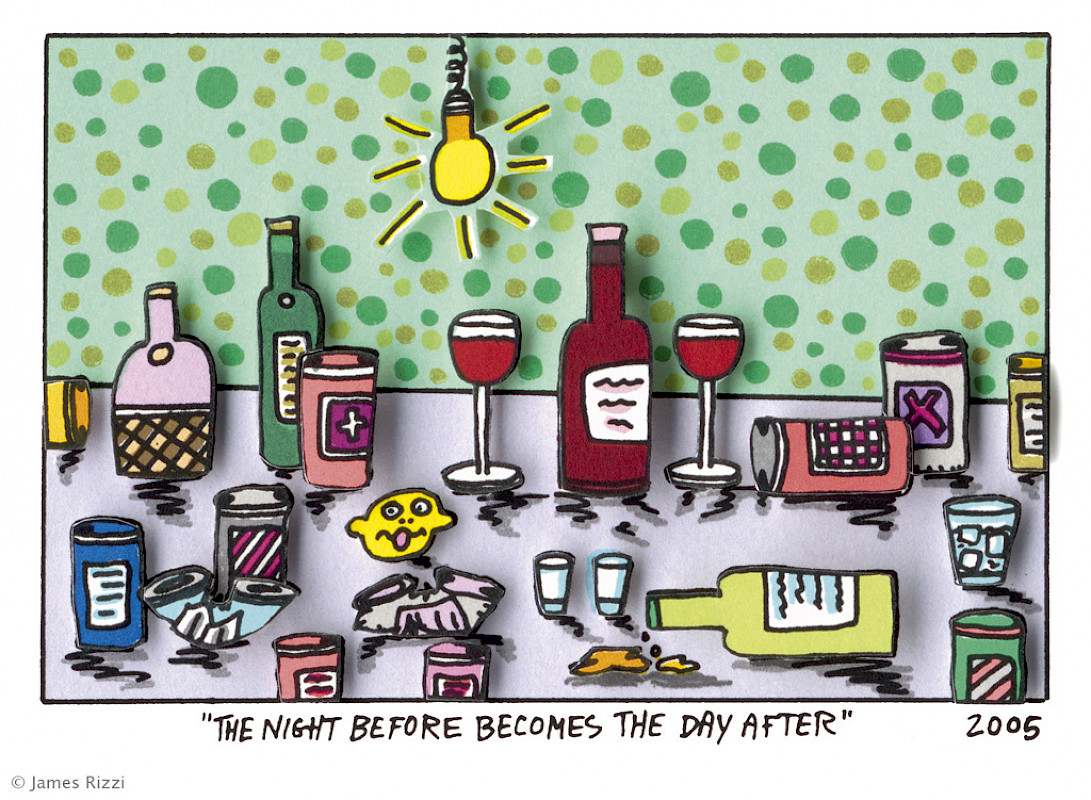 JAMES RIZZI - THE NIGHT BEFORE BECOMES THE DAY AFTER