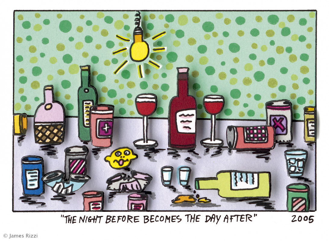 JAMES RIZZI - THE NIGHT BEFORE BECOMES THE DAY AFTER