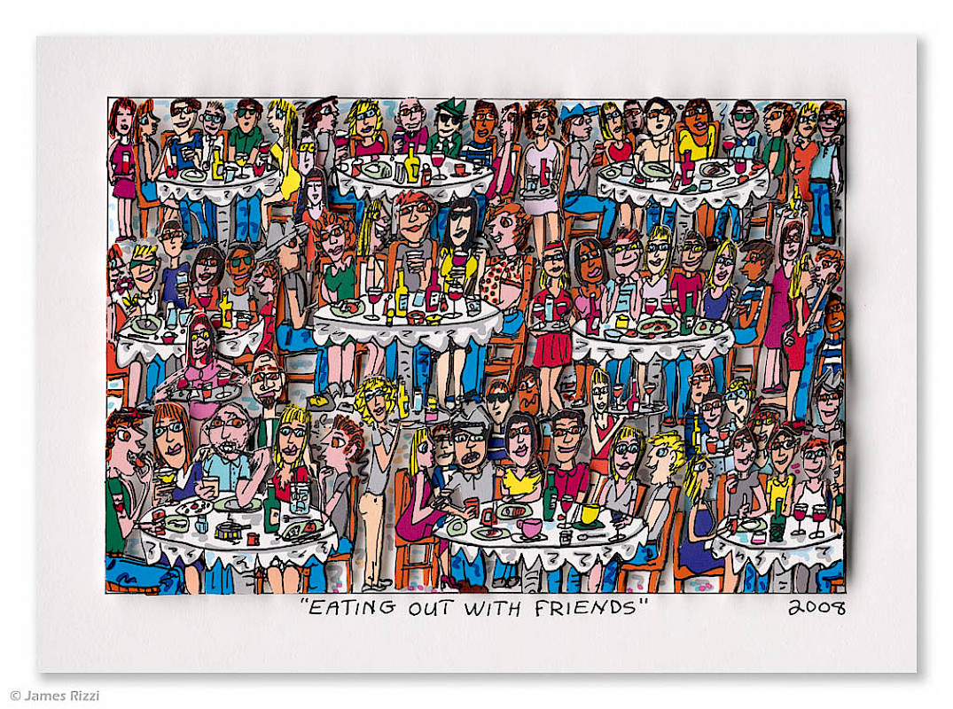 JAMES RIZZI - EATING OUT WITH FRIENDS