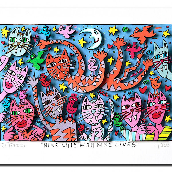 NINE CATS WITH NINE LIVES