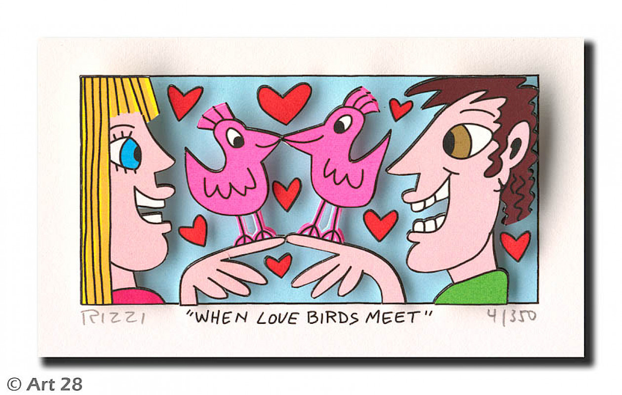WHEN LOVE BIRDS MEET