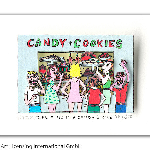 LIKE A KID IN A CANDY STORE