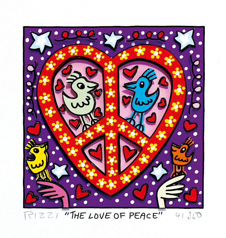 James Rizzi, The love of peace
