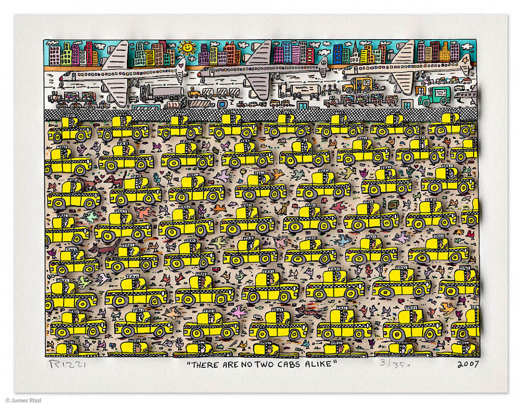 JAMES RIZZI - THERE ARE NO TWO CABS ALIKE
