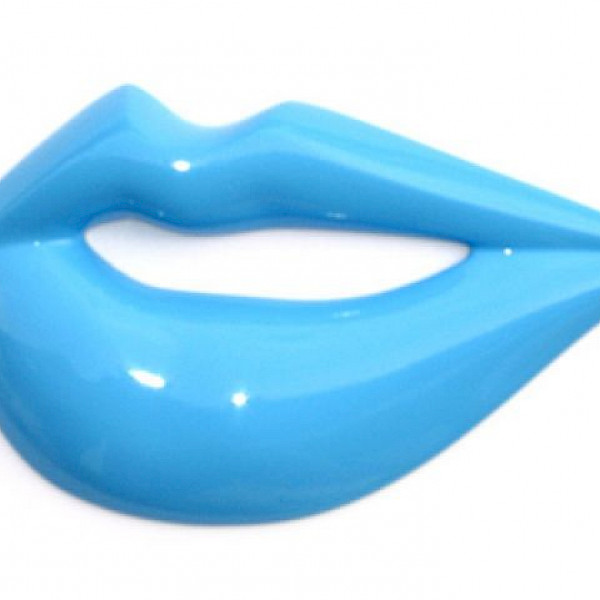 Rosalie - Mund hellblau