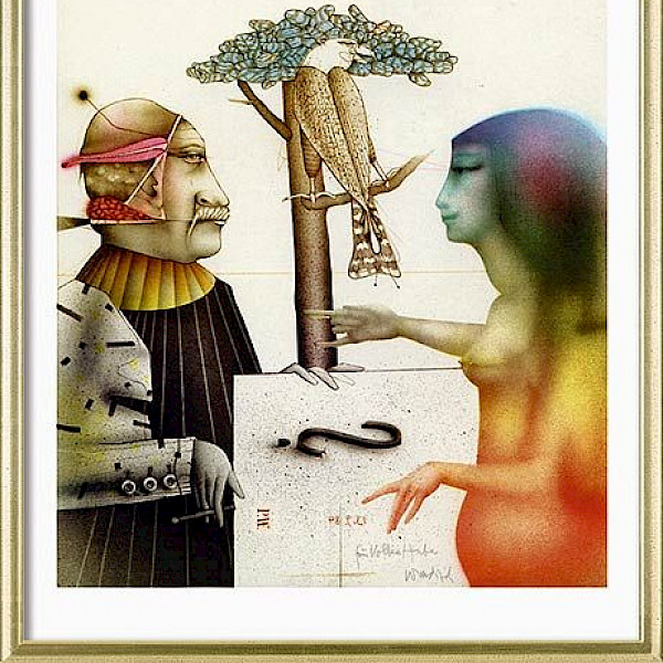 Paul Wunderlich - Kunststück des Meisters