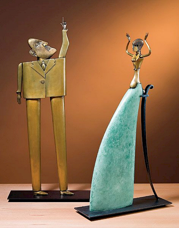 Paul Wunderlich - Pythia und Fragensteller