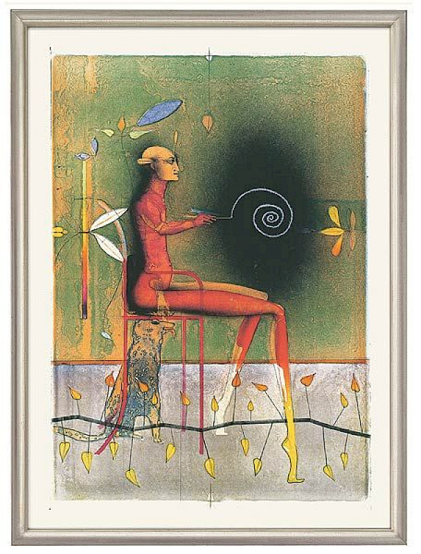 Paul Wunderlich - Spiralenmaler